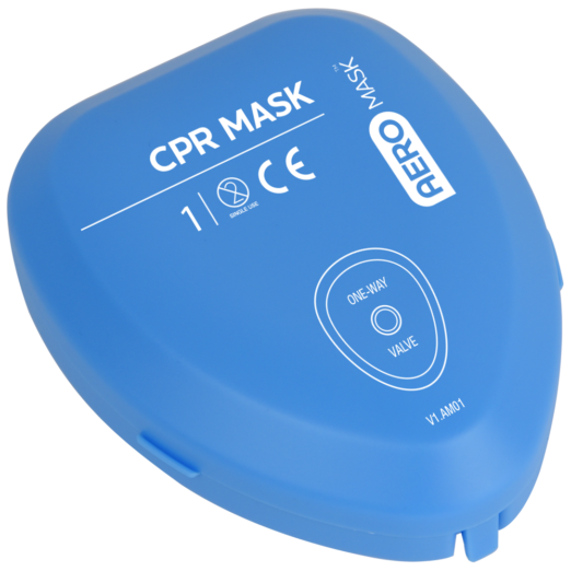 Aero Health CPR MASK in Hard Cover