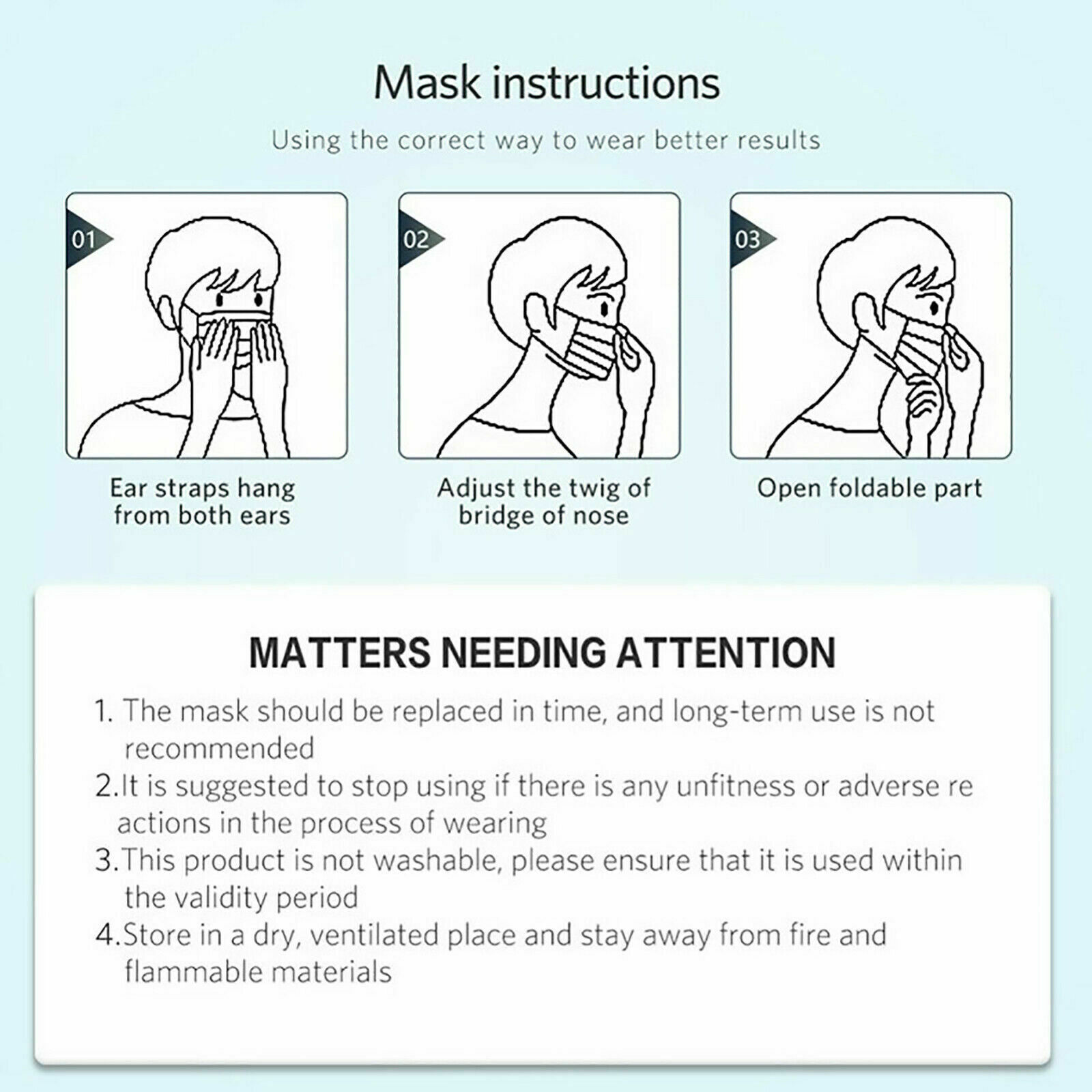 Face Mask Instructions