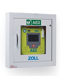 Zoll Semi-recessed AED cabinet