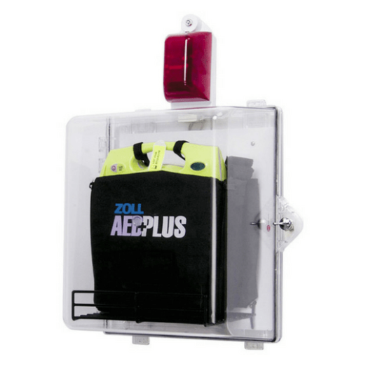 AED Clear Wall Cabinet (ZOLL Plus)