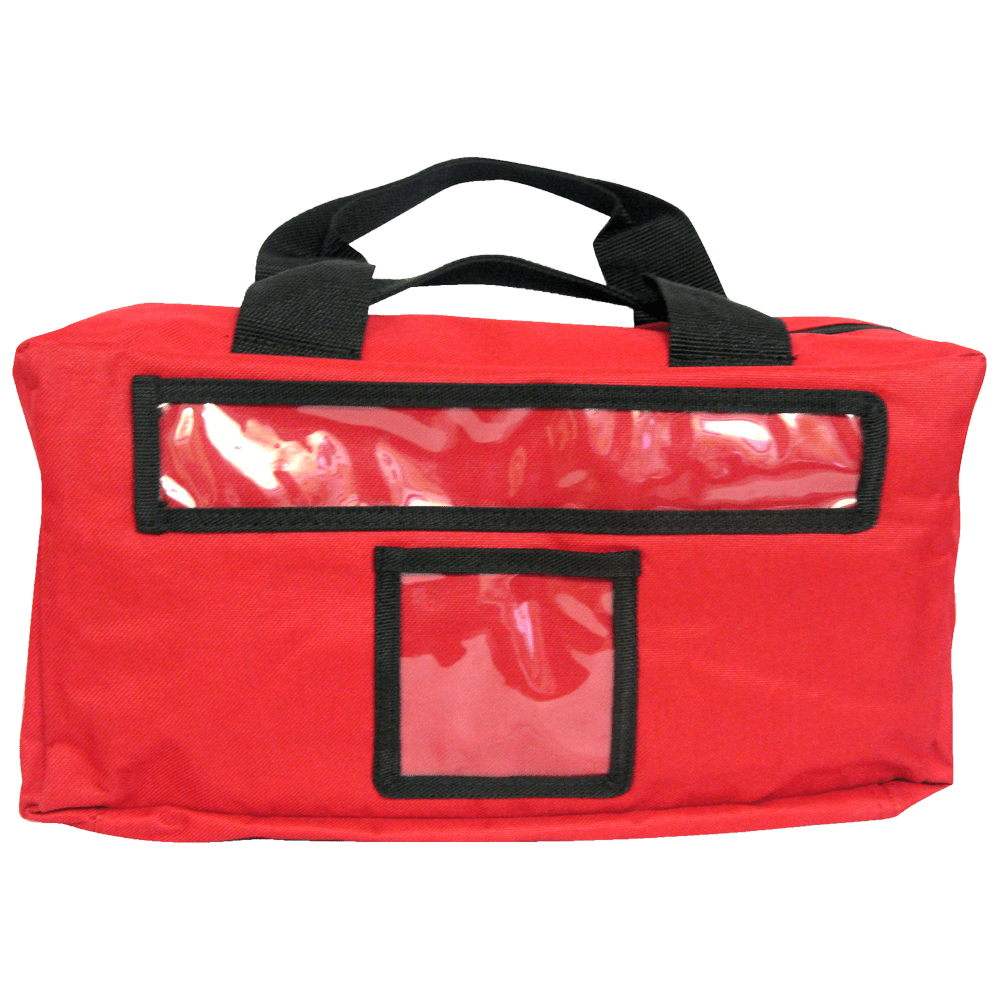 Red First Aid Bag Trauma 49cm x 30cm x 28.5cm - Empty - The First Aid Shop