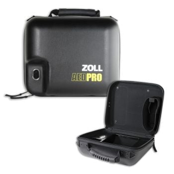 AED Pro Molded Vinyl Carry Case with Spare Battery Compartment